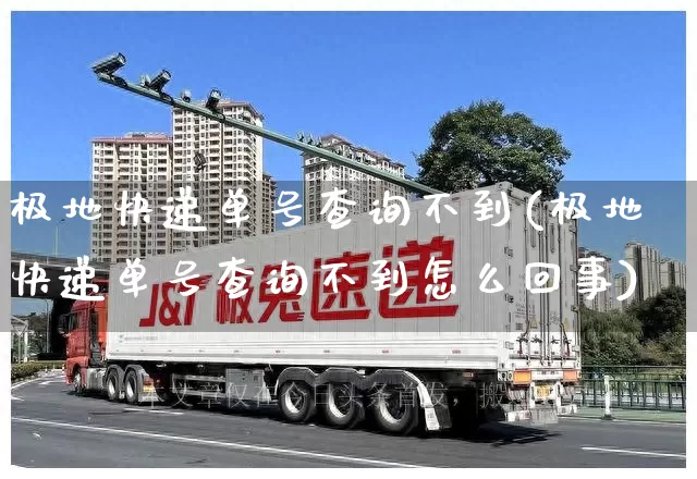 极地快递单号查询不到(极地快递单号查询不到怎么回事)_https://www.senxinmaoyi.com_物流单号_第1张