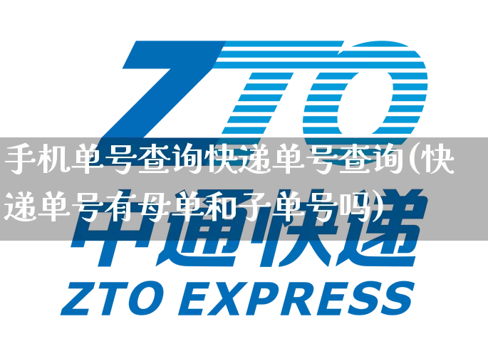 手机单号查询快递单号查询(快递单号有母单和子单号吗)_https://www.senxinmaoyi.com_快递查询_第1张