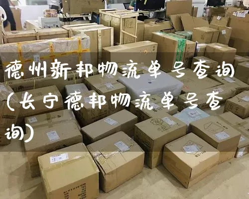 德州新邦物流单号查询(长宁德邦物流单号查询)_https://www.senxinmaoyi.com_物流单号_第1张