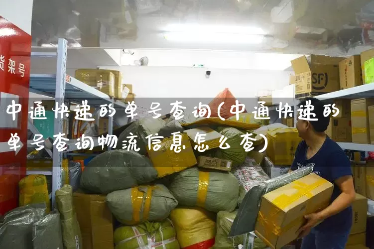 中通快递的单号查询(中通快递的单号查询物流信息怎么查)_https://www.senxinmaoyi.com_快递查询_第1张
