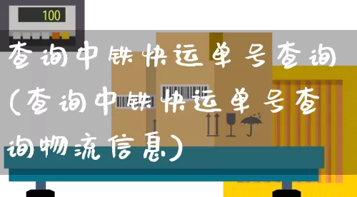 查询中铁快运单号查询(查询中铁快运单号查询物流信息)_https://www.senxinmaoyi.com_物流查询_第1张