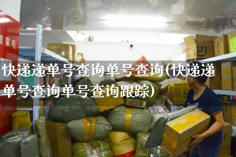 快递递单号查询单号查询(快递递单号查询单号查询跟踪)_https://www.senxinmaoyi.com_快递查询_第1张