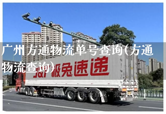 广州方通物流单号查询(方通物流查询)_https://www.senxinmaoyi.com_快递查询_第1张