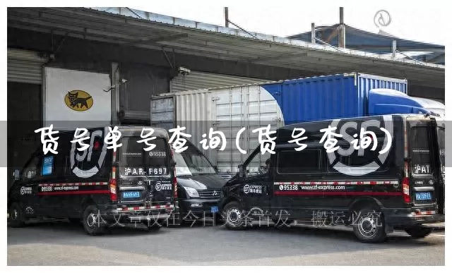 货号单号查询(货号查询)_https://www.senxinmaoyi.com_物流查询_第1张