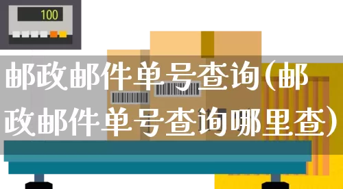 邮政邮件单号查询(邮政邮件单号查询哪里查)_https://www.senxinmaoyi.com_物流单号_第1张