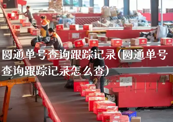 圆通单号查询跟踪记录(圆通单号查询跟踪记录怎么查)_https://www.senxinmaoyi.com_物流查询_第1张