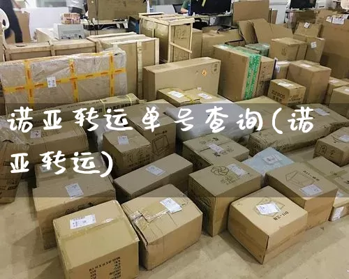 诺亚转运单号查询(诺亚转运)_https://www.senxinmaoyi.com_物流单号_第1张