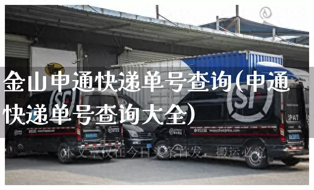 金山申通快递单号查询(申通快递单号查询大全)_https://www.senxinmaoyi.com_物流单号_第1张