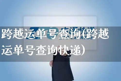跨越运单号查询(跨越运单号查询快递)_https://www.senxinmaoyi.com_物流查询_第1张