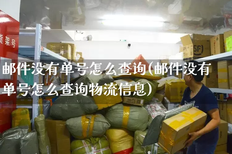 邮件没有单号怎么查询(邮件没有单号怎么查询物流信息)_https://www.senxinmaoyi.com_邮政编码_第1张