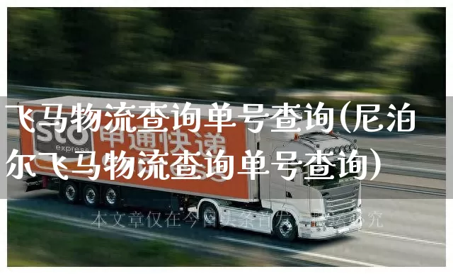 飞马物流查询单号查询(尼泊尔飞马物流查询单号查询)_https://www.senxinmaoyi.com_物流查询_第1张