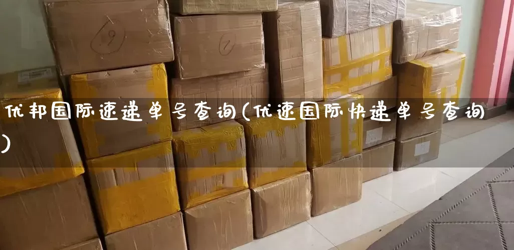 优邦国际速递单号查询(优速国际快递单号查询)_https://www.senxinmaoyi.com_物流查询_第1张