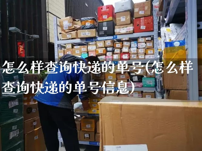 怎么样查询快递的单号(怎么样查询快递的单号信息)_物流单号_第1张_快递网 怎么样查询快递的单号(怎么样查询快递的单号信息)_https://www.senxinmaoyi.com_物流单号_第1张