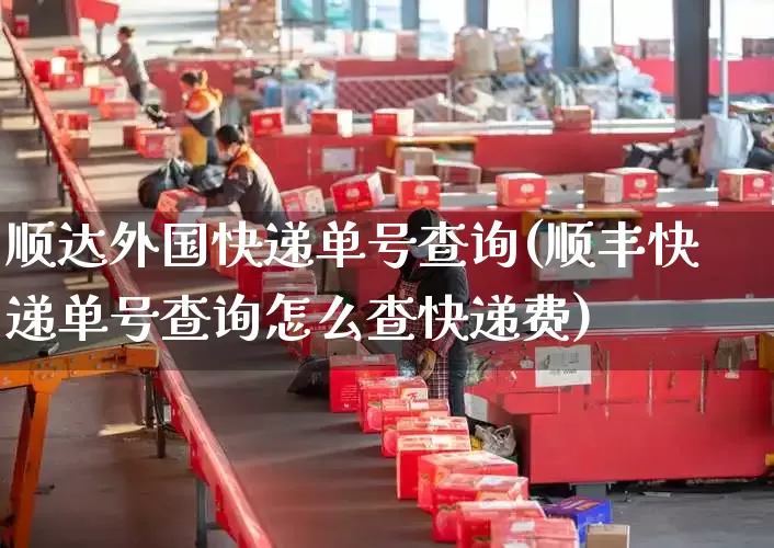 顺达外国快递单号查询(顺丰快递单号查询怎么查快递费)_https://www.senxinmaoyi.com_物流单号_第1张
