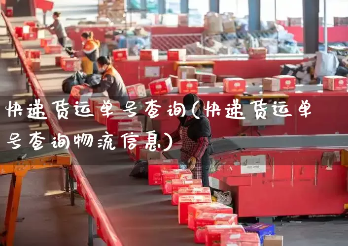 快递货运单号查询(快递货运单号查询物流信息)_https://www.senxinmaoyi.com_快递查询_第1张