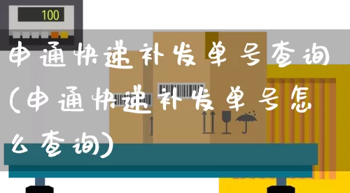 申通快递补发单号查询(申通快递补发单号怎么查询)_https://www.senxinmaoyi.com_物流查询_第1张
