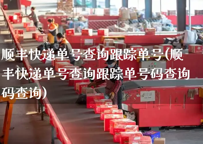 顺丰快递单号查询跟踪单号(顺丰快递单号查询跟踪单号码查询码查询)_https://www.senxinmaoyi.com_快递查询_第1张