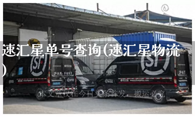 速汇星单号查询(速汇星物流)_https://www.senxinmaoyi.com_邮政编码_第1张