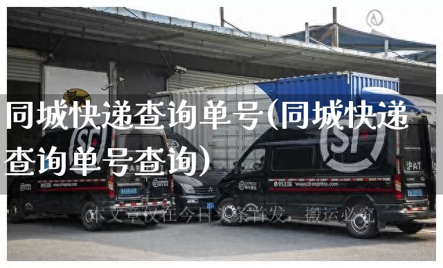 同城快递查询单号(同城快递查询单号查询)_https://www.senxinmaoyi.com_快递查询_第1张