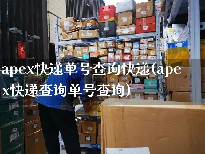 apex快递单号查询快递(apex快递查询单号查询)_https://www.senxinmaoyi.com_物流单号_第1张