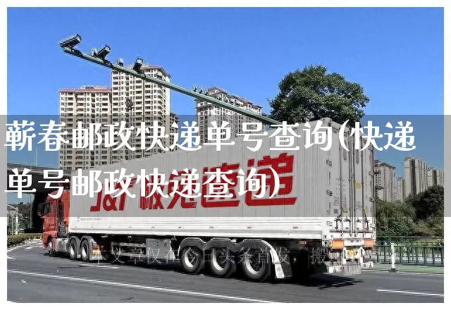 蕲春邮政快递单号查询(快递单号邮政快递查询)_https://www.senxinmaoyi.com_物流单号_第1张