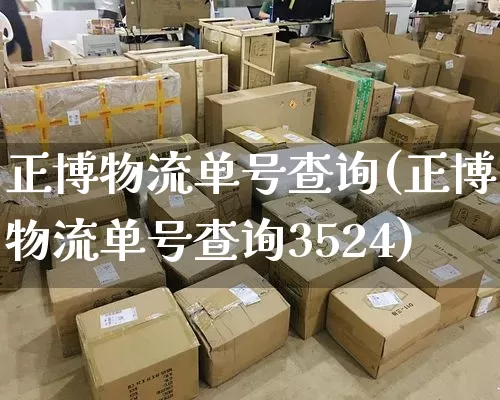 正博物流单号查询(正博物流单号查询3524)_https://www.senxinmaoyi.com_物流单号_第1张