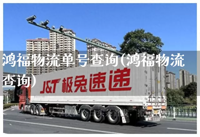 鸿福物流单号查询(鸿福物流查询)_https://www.senxinmaoyi.com_邮政编码_第1张