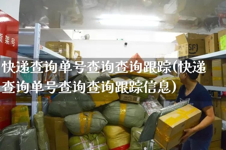 快递查询单号查询查询跟踪(快递查询单号查询查询跟踪信息)_https://www.senxinmaoyi.com_快递查询_第1张