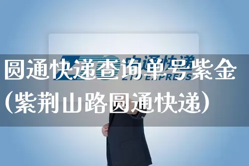 圆通快递查询单号紫金(紫荆山路圆通快递)_https://www.senxinmaoyi.com_邮政编码_第1张