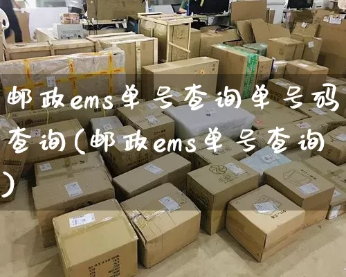 邮政ems单号查询单号码查询(邮政ems单号查询)_https://www.senxinmaoyi.com_快递查询_第1张
