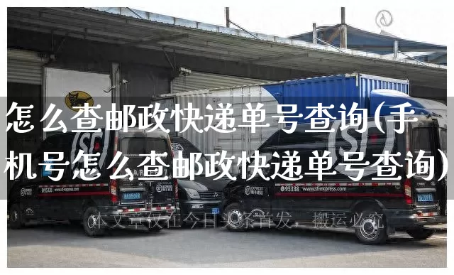 怎么查邮政快递单号查询(手机号怎么查邮政快递单号查询)_https://www.senxinmaoyi.com_快递查询_第1张