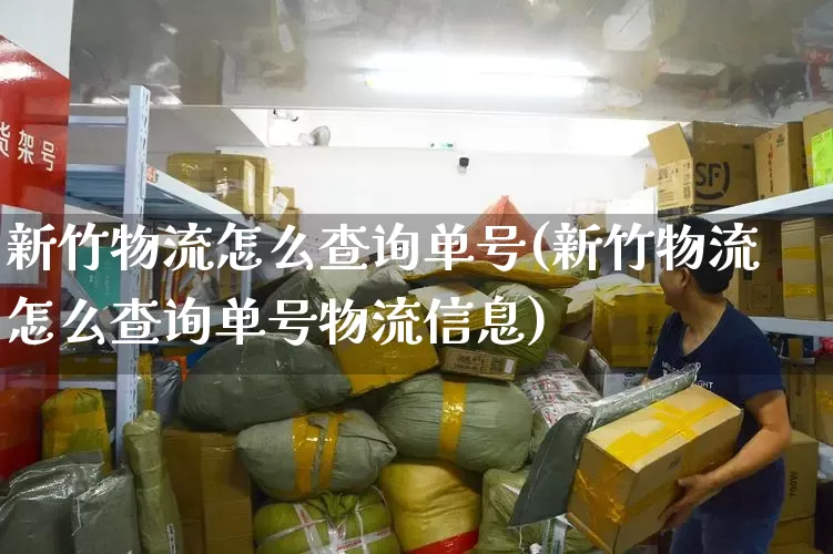 新竹物流怎么查询单号(新竹物流怎么查询单号物流信息)_https://www.senxinmaoyi.com_物流单号_第1张