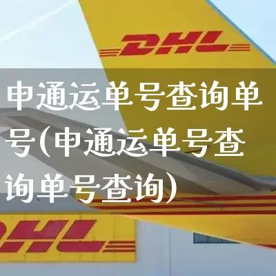 申通运单号查询单号(申通运单号查询单号查询)_https://www.senxinmaoyi.com_快递查询_第1张