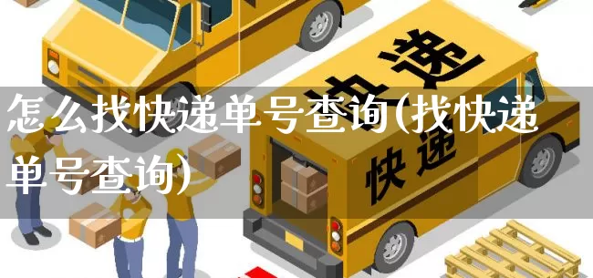 怎么找快递单号查询(找快递单号查询)_https://www.senxinmaoyi.com_物流单号_第1张