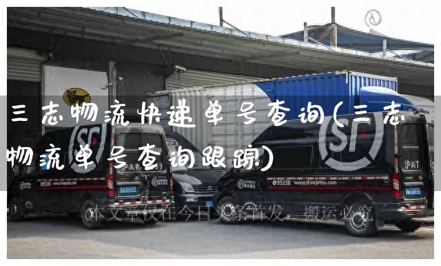 三志物流快递单号查询(三志物流单号查询跟踪)_https://www.senxinmaoyi.com_快递查询_第1张