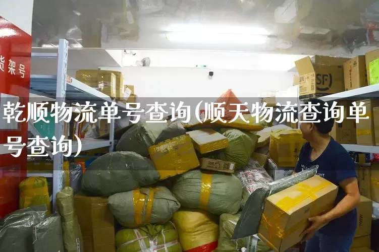 乾顺物流单号查询(顺天物流查询单号查询)_https://www.senxinmaoyi.com_物流单号_第1张