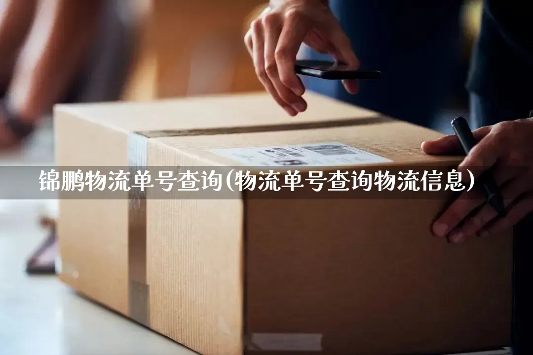 锦鹏物流单号查询(物流单号查询物流信息)_https://www.senxinmaoyi.com_邮政编码_第1张