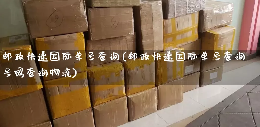 邮政快递国际单号查询(邮政快递国际单号查询号码查询物流)_https://www.senxinmaoyi.com_物流单号_第1张