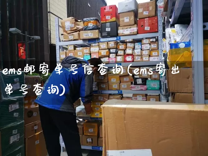 ems邮寄单号信查询(ems寄出单号查询)_https://www.senxinmaoyi.com_物流单号_第1张