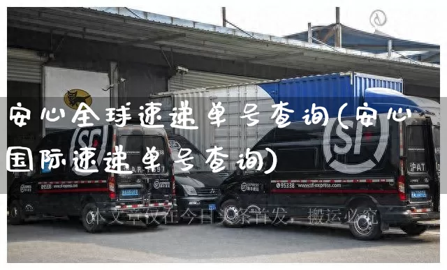 安心全球速递单号查询(安心国际速递单号查询)_https://www.senxinmaoyi.com_物流查询_第1张