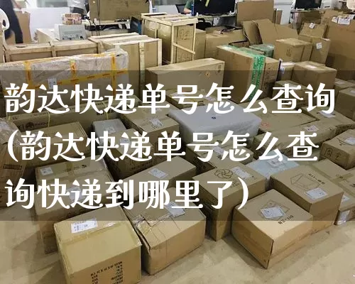 韵达快递单号怎么查询(韵达快递单号怎么查询快递到哪里了)_https://www.senxinmaoyi.com_快递查询_第1张