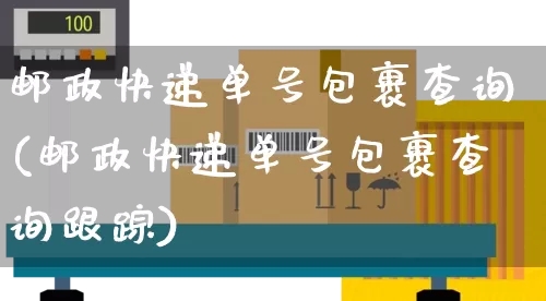 邮政快递单号包裹查询(邮政快递单号包裹查询跟踪)_https://www.senxinmaoyi.com_物流单号_第1张