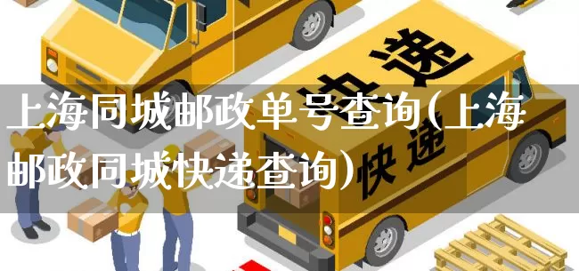 上海同城邮政单号查询(上海邮政同城快递查询)_https://www.senxinmaoyi.com_物流单号_第1张
