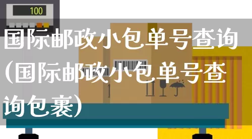 国际邮政小包单号查询(国际邮政小包单号查询包裹)_https://www.senxinmaoyi.com_邮政编码_第1张