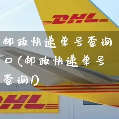 邮政快递单号查询口(邮政快递单号查询1)_https://www.senxinmaoyi.com_物流单号_第1张