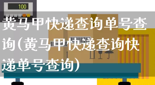 黄马甲快递查询单号查询(黄马甲快递查询快递单号查询)_https://www.senxinmaoyi.com_快递查询_第1张