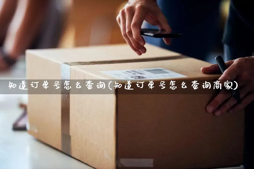 知道订单号怎么查询(知道订单号怎么查询商家)_https://www.senxinmaoyi.com_物流查询_第1张