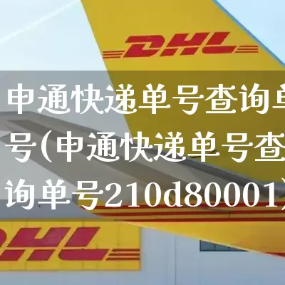 申通快递单号查询单号(申通快递单号查询单号210d80001)_https://www.senxinmaoyi.com_邮政编码_第1张