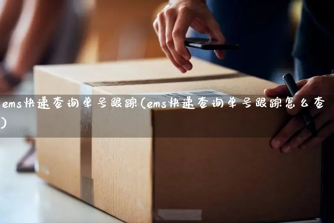 ems快递查询单号跟踪(ems快递查询单号跟踪怎么查)_https://www.senxinmaoyi.com_物流单号_第1张