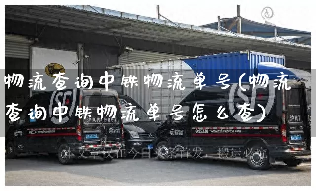物流查询中铁物流单号(物流查询中铁物流单号怎么查)_https://www.senxinmaoyi.com_物流单号_第1张
